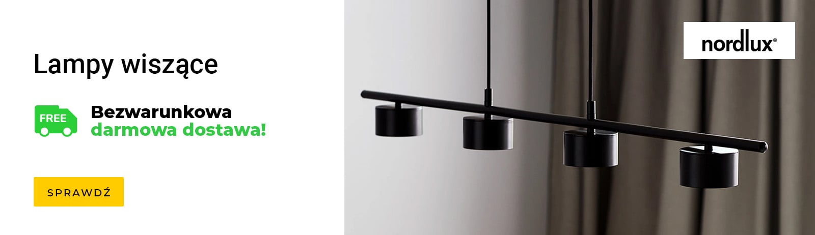 Lampy wiszące Nordlux