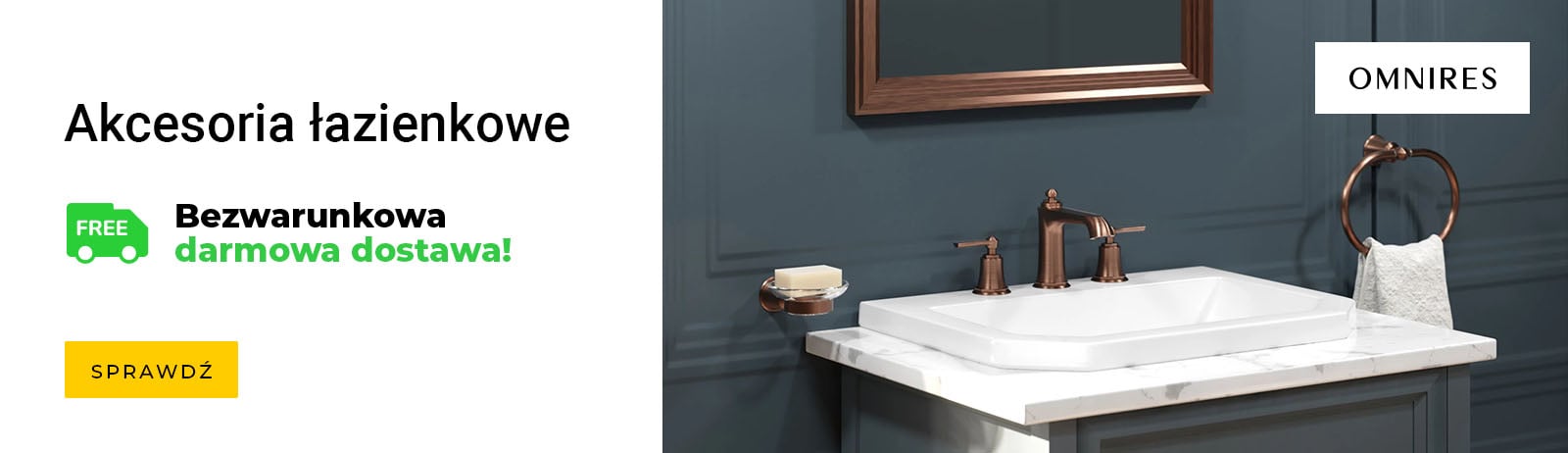 Akcesoria łazienkowe Omnires