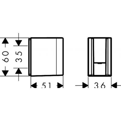 Uchwyt prysznicowy 45721330 Axor One