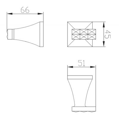 Art Platino Panama PAN86030 wieszak na ręcznik