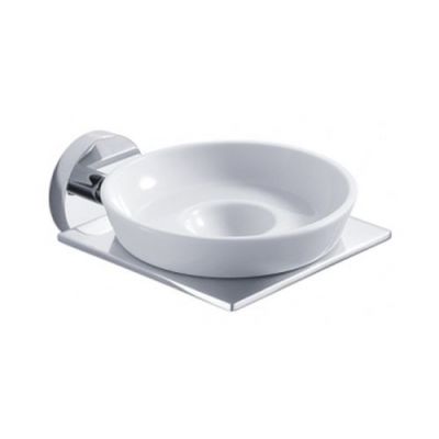 Mydelniczka ścienna chrom-biała HUG004 Blue Water Hugo