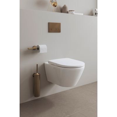 Szczotka toaletowa z rączką ścienna brązowa 0099460400 Duravit Starck T