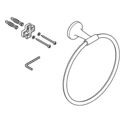 Wieszak na ręcznik 0099470400 Duravit Starck T