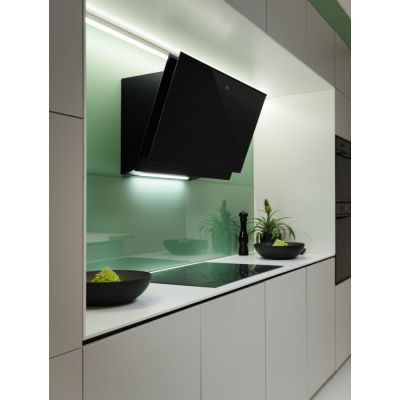 Okap kuchenny 90 cm ścienny czarny 3300705065 Franke Maris