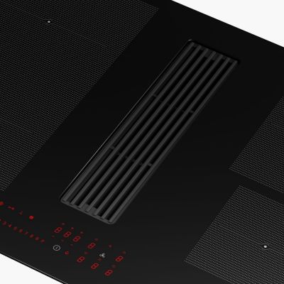 Płyta indukcyjna z okapem 83 cm blatowy czarny 3400705228 Franke Maris