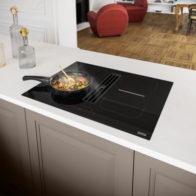 Okap kuchenny 70 cm blatowy czarny 3400705338 Franke Smart