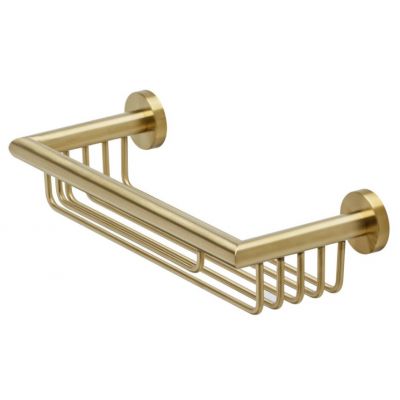 Koszyk łazienkowy 9165140730 Geesa Nemox Brushed Gold