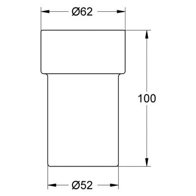 Kubek do mycia zębów 40254000 Grohe Allure