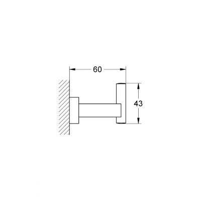 Zestaw Grohe 40372001, 40507001, 40508001, 40510001, 40511001, 40513001