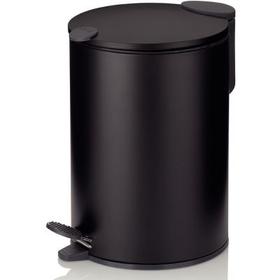 Kosz na śmieci 3 l czarny 23614 Kela Mats