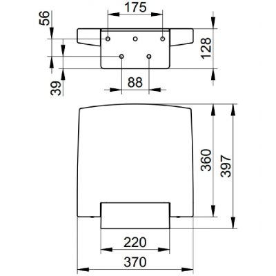 Siedzisko prysznicowe 14983170038 Keuco Plan