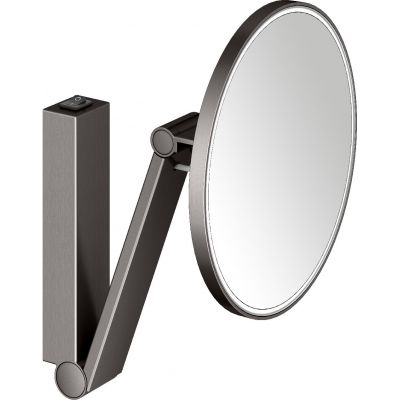 Lusterko kosmetyczne 21.2x31.4 cm okrągłe z oświetleniem 17612359004 Keuco Cosmetic mirrors