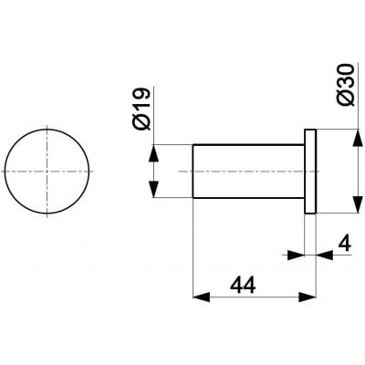 KFA Armatura 86402081 wieszak na ręcznik
