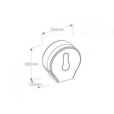 Pojemnik na papier toaletowy BEB101 Merida One