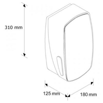 Pojemnik na papier toaletowy BMC401 Merida Mercury