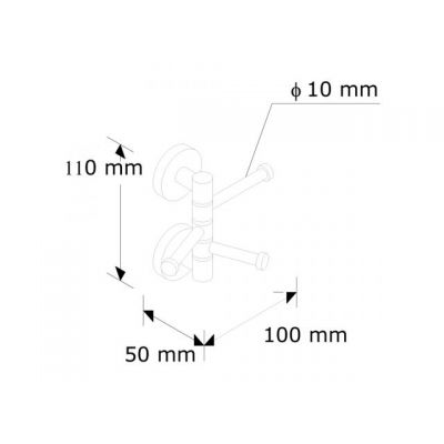 Wieszak na ręcznik MHW15 Merida