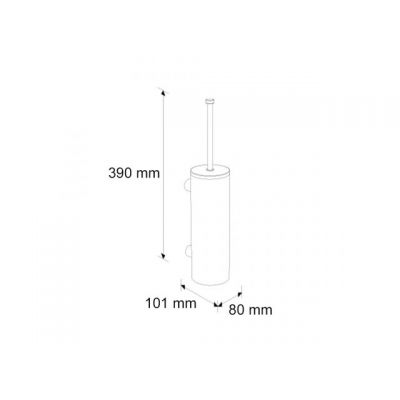 Merida SZ17C szczotka toaletowa