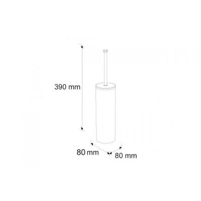Szczotka toaletowa SZ19C Merida