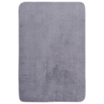 Dywanik łazienkowy 80x50 cm prostokątny szary 508346 Multi-Decor Teddy