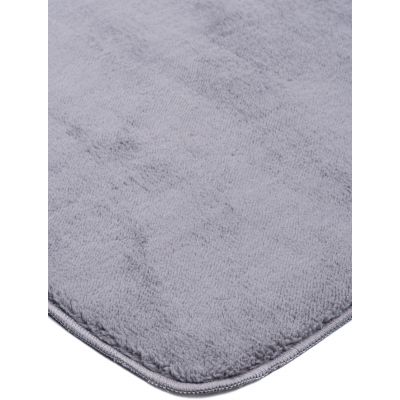 Dywanik łazienkowy 80x50 cm prostokątny szary 508346 Multi-Decor Teddy