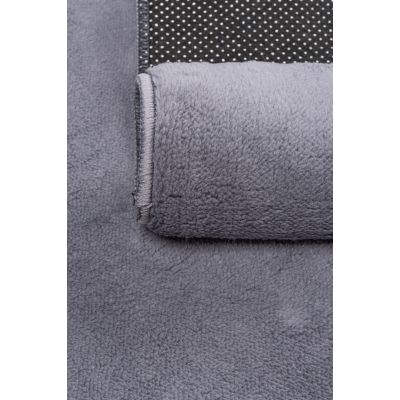 Dywanik łazienkowy 80x50 cm prostokątny szary 508346 Multi-Decor Teddy