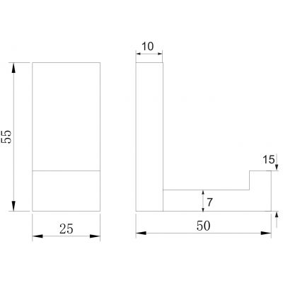 Omnires Reno RN42110CR wieszak na ręcznik