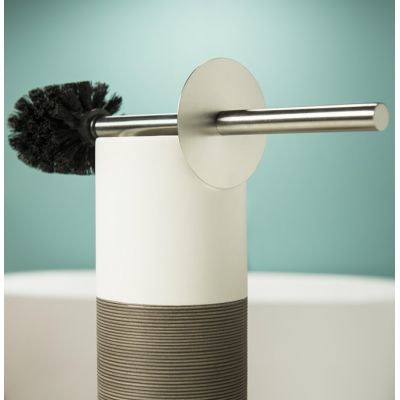 Szczotka toaletowa stojąca brązowa 361840574 Sealskin Doppio