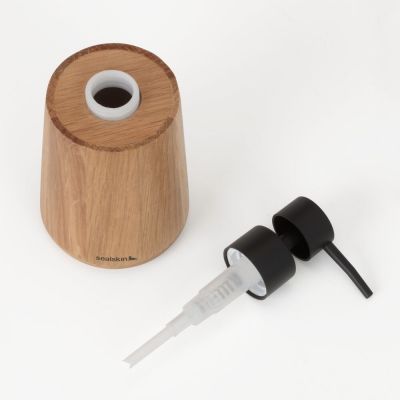 Dozownik do mydła 150 ml drewno 800676 Sealskin Earth