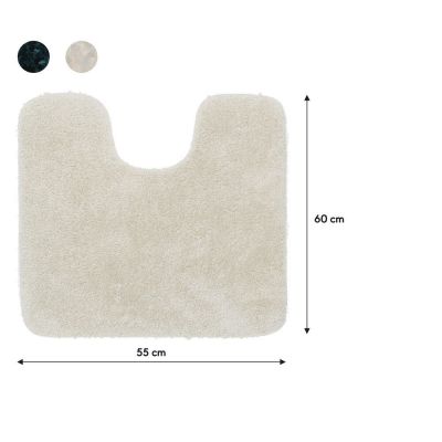 Dywanik łazienkowy 60x55 cm pod wc biały 800124 Sealskin Angora