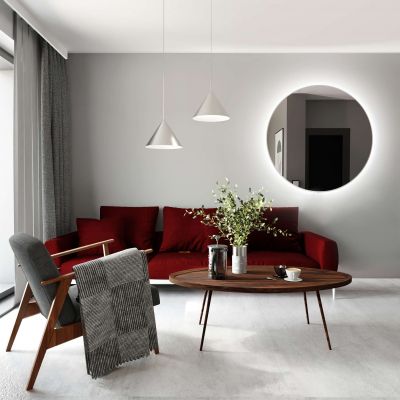 Lustro 80x80 cm 5904107900247 Smartwoods Bright