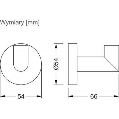 Stella Classic 07310B wieszak czarny
