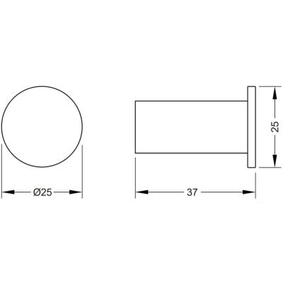 Stella 18041 wieszak chrom