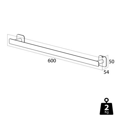 Tiger Colar 1313630746 wieszak na ręcznik