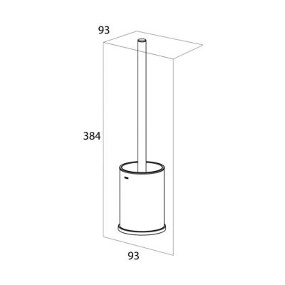 Tiger Colar 1314930346 szczotka toaletowa