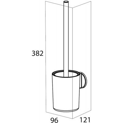 Tiger Tune 1327330946 szczotka toaletowa