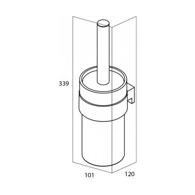 Tiger Bold 289930746 szczotka toaletowa