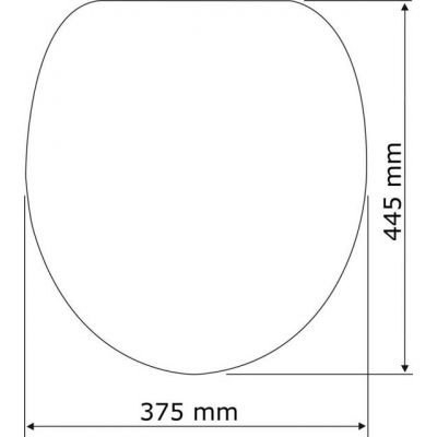 Deska sedesowa 18760100 Wenko Ottana