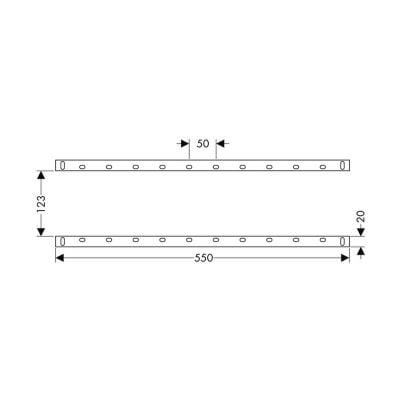 Element dodatkowy baterii 93171000 Axor iBox