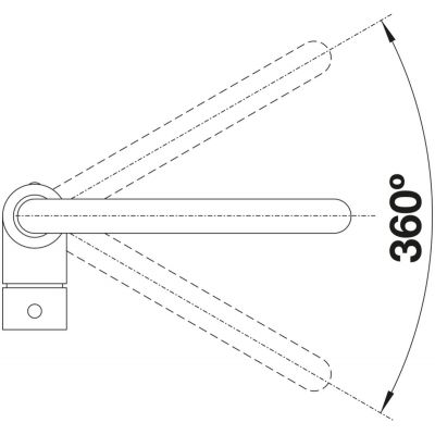 Blanco Mili 526665 bateria kuchenna czarny