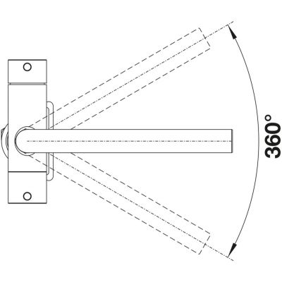 Blanco Fontas II 526670 bateria kuchenna stojąca czarna