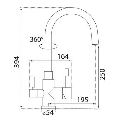 Blue Water Palmira 5901730611212 bateria kuchenna