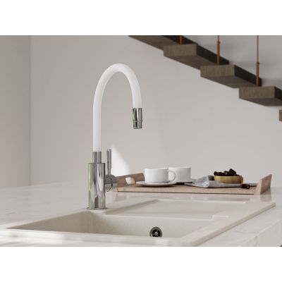 Ferro Zumba BZA4W bateria kuchenna stojąca chrom