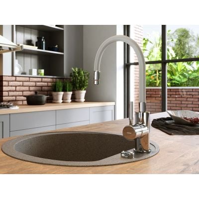 Ferro Zumba BZA4S bateria kuchenna stojąca chrom