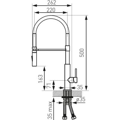 Ferro Libretto BLE4B bateria kuchenna