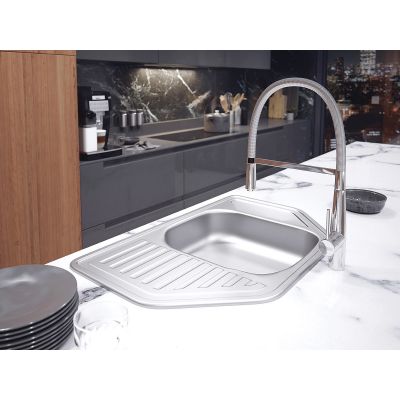 Bateria kuchenna stojąca chrom BNA4 Ferro Sonata