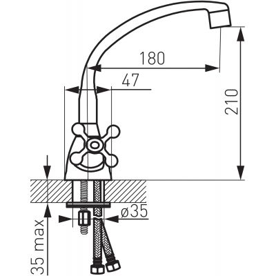 Ferro Retro New XD4 bateria kuchenna