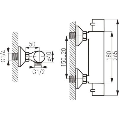 FDesign Stabilla FD1TS02711 bateria prysznicowa