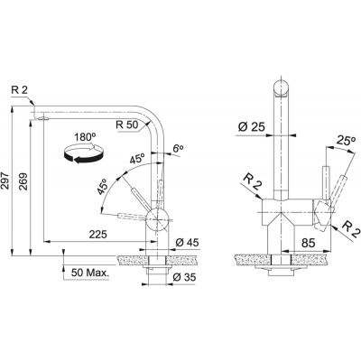 Zestaw Franke 1120717103, 1150628207