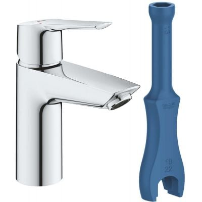 Bateria umywalkowa stojąca starlight chrome 23550002 Grohe Start