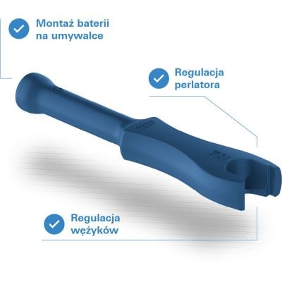 Bateria umywalkowa stojąca starlight chrome 23551002 Grohe Start